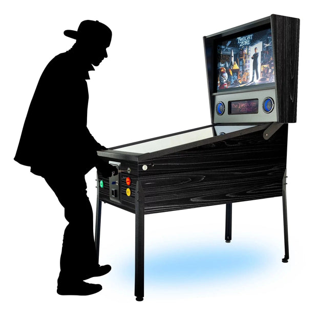 Black Forest Wood Grain TR2 Virtual Pinball Machine 