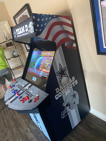 Dallas Cowboys arcade machin